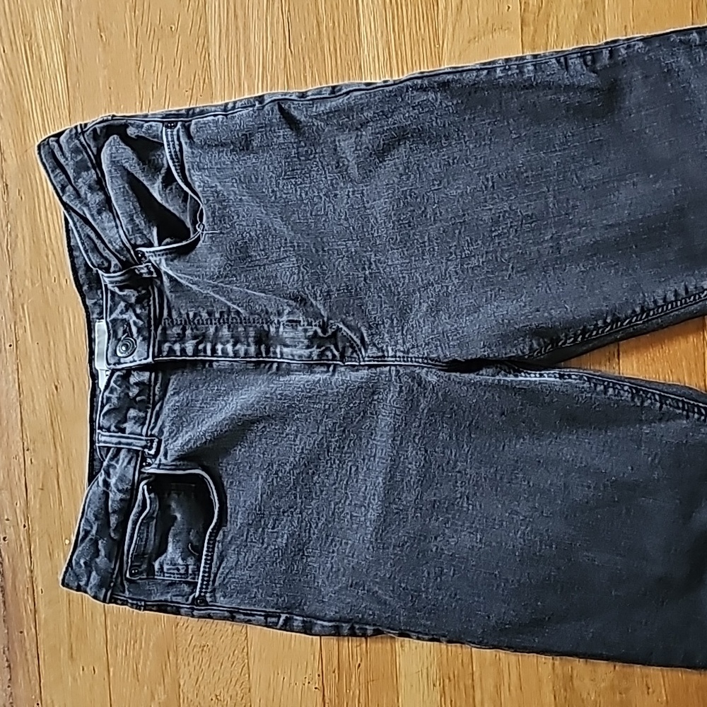 Zara Black High Rise Stretch Jeans Women's Size 28" Waist X 26" Inseam Length